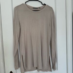 Athleta Pale Dusty Pink Long Sleeve Top